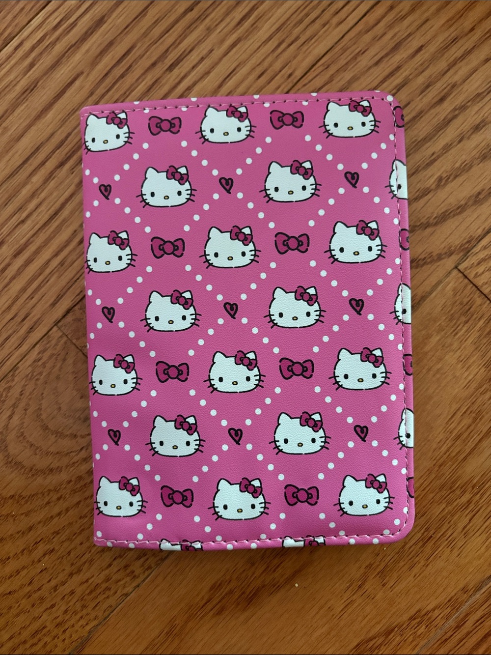 Hello Kitty Pink Kids passport Cover - Pink